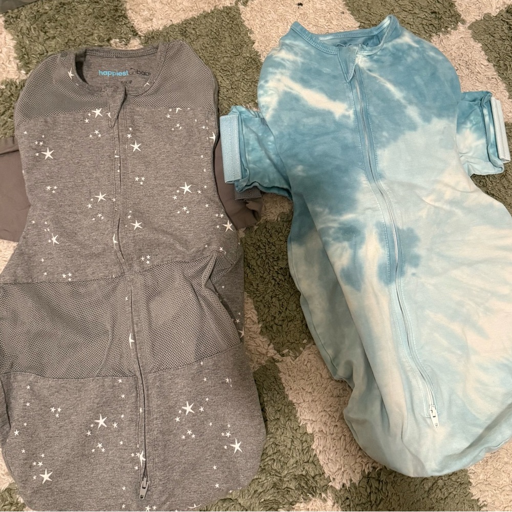 Gray and Blue Kids Pajamas